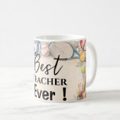 Dankeschön‑Geschenk für den Sportlehrer Kaffeetasse (VorderseiteRechts)