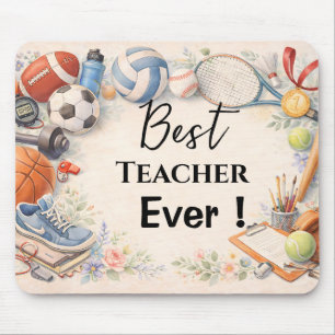 Dankeschön‑Geschenk für den Sportlehrer zum Schulj Mousepad