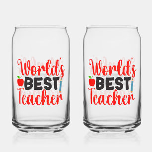 Dankeschön-Geschenk Weltbester Lehrer Dosenglas