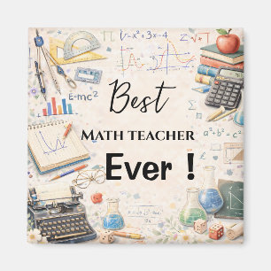 Dankeschön‑Geschenke für Mathelehrer   Magnet