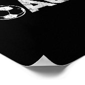 Dankeschön-Geschenke Kopf Istant-Anleitung Fußball Poster (Ecke)