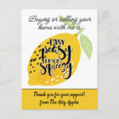 Dankeschön Geschenkgutscheine Freiwillige Marketin Postkarte (Vorderseite)