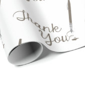 Dankeschön Geschenkpapier (Rolleneckpunkt)