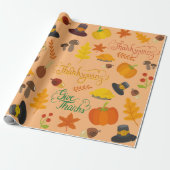 Dankeschön-Geschenkpapier Geschenkpapier (Ungerollt)