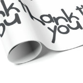 Dankeschön-Geschenkpapier Geschenkpapier (Rolleneckpunkt)