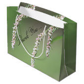 Dankeschön Geschenktasche Große Geschenktüte (Rückseite Schrägansicht)