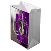 Dankeschön-Geschenktasche Mittlere Geschenktüte (Vorderseite Schrägansicht)