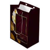 Dankeschön-Geschenktasche Mittlere Geschenktüte (Vorderseite Schrägansicht)