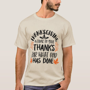 Dankeschön Gottes Erntedank T-Shirt