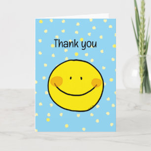 Dankeschön (Happy Lächeln Karte) Karte