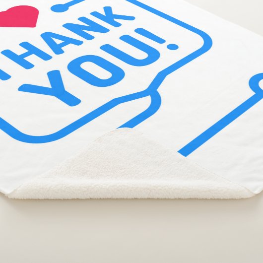 Dankeschön| Herz - Stethoskop Sherpadecke (3/4)