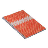 Dankeschön-Herzen anpassbarer Text Notizblock (Rechte Seite)