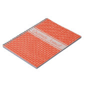 Dankeschön-Herzen anpassbarer Text Notizblock (Linke Seite)