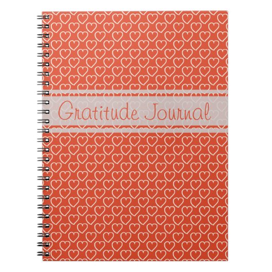 Dankeschön-Herzen anpassbarer Text Notizblock (Vorderseite)