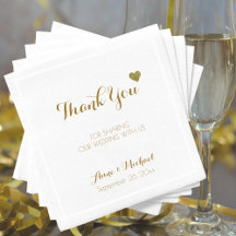 Dankeschön Hochzeitsempfang Party