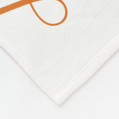 Dankeschön ist ein glücklicher Erntedank Fleecedecke (Ecke)