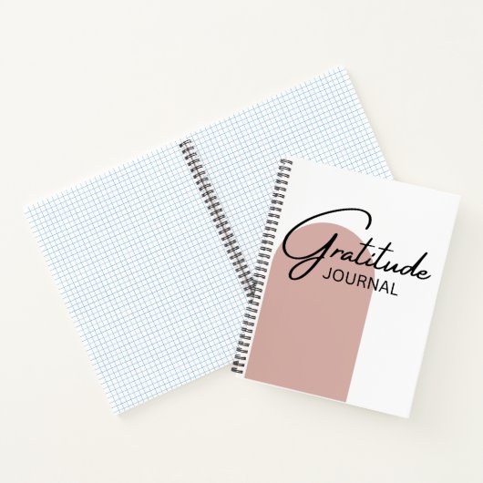 Dankeschön Journal Boho Abstrakt Art Notizblock (Innenseite)