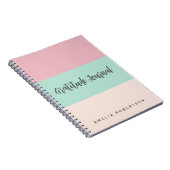 Dankeschön Journal custom Spiral Foto Notebook Notizblock (Rechte Seite)