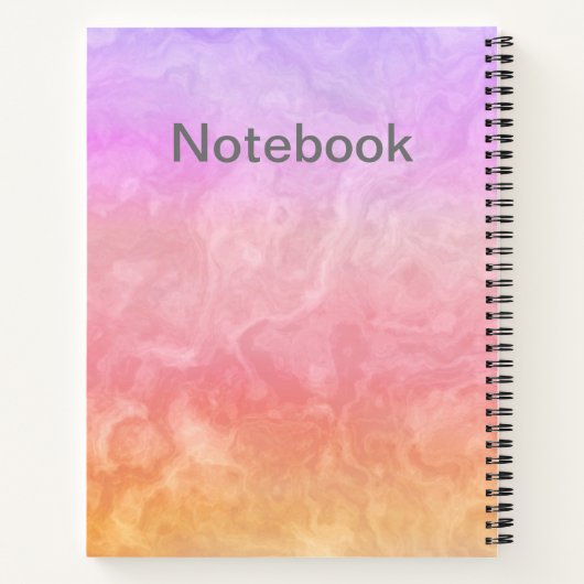 Dankeschön-Journal: Dankeschön-Spiral-Notebook Notizblock (Rückseite)