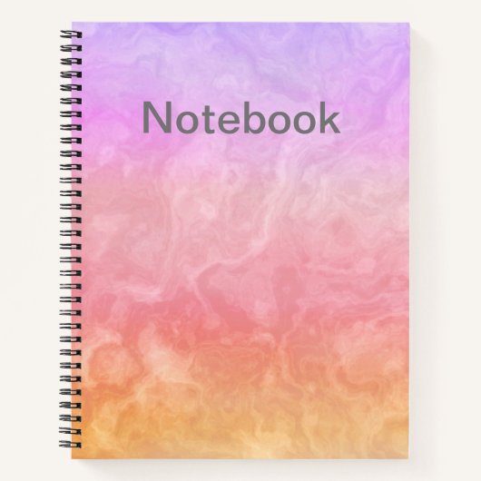 Dankeschön-Journal: Dankeschön-Spiral-Notebook Notizblock (Vorderseite)