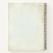 Dankeschön-Journal-Eichhörnchen im Rustikalen Fall Notizblock (Rückseite)