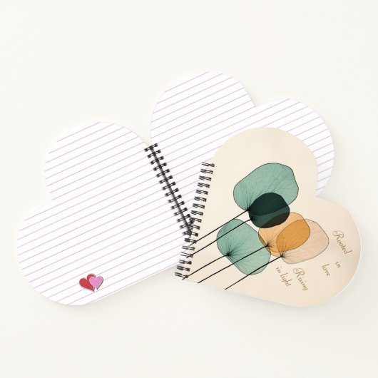 Dankeschön-Journal für Mama - gewurzelt in Liebe 3 Notizblock (Innenseite)