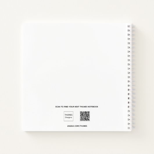 Dankeschön-Journal-Grünschrift Notizblock (Rückseite)