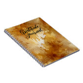 Dankeschön Journal mit elegantem Design Notizblock (Rechte Seite)