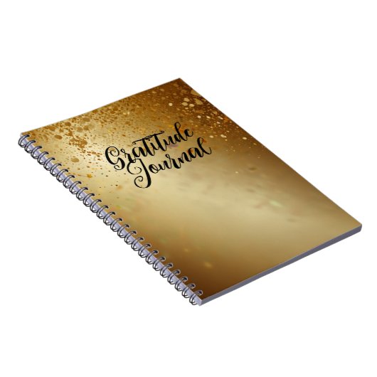 Dankeschön Journal mit elegantem Design Notizblock (Rechte Seite)