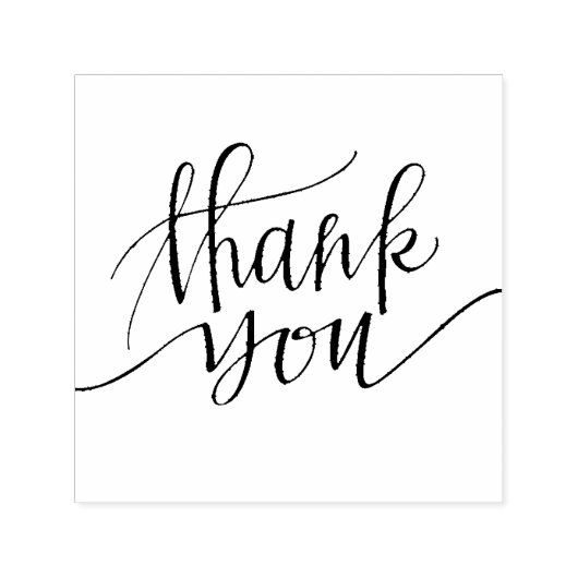 Dankeschön Kalligraphie Permastempel (Design)