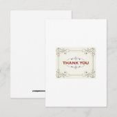 Dankeschön Karte (Vorne/Hinten)