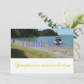 Dankeschön Karte (Stehend Vorderseite)