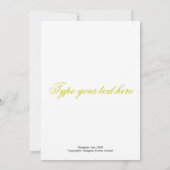 Dankeschön Karte (Rückseite)