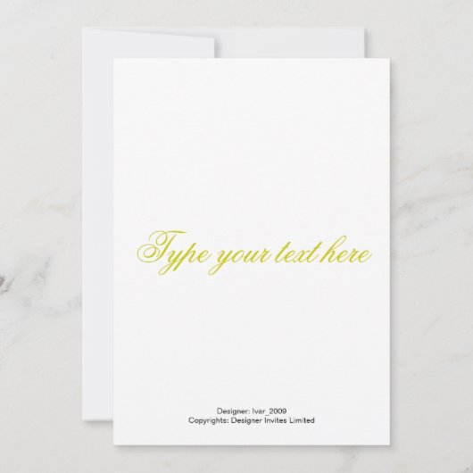 Dankeschön Karte (Rückseite)