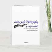 Dankeschön Karte (Rückseite)