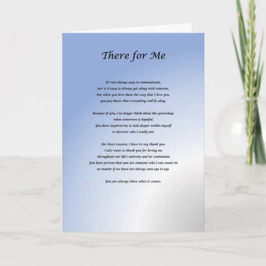  Dankeschön Karte (Vorderseite)