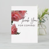 Dankeschön Karte (Stehend vorne)