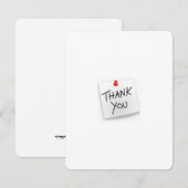 Dankeschön Karte (Vorne/Hinten)