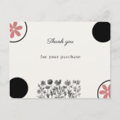 Dankeschön Karte (Vorderseite)