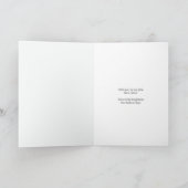 Dankeschön Karte (Innenseite)