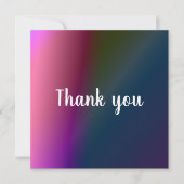 Dankeschön Karte (Vorderseite)