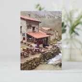 Dankeschön Karte (Stehend Vorderseite)
