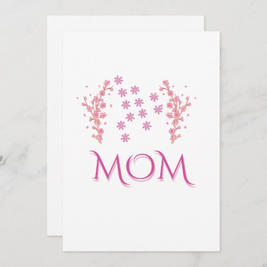 Dankeschön Karte (Vorne/Hinten)