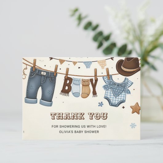 Dankeschön Karte (Stehend Vorderseite)