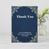 Dankeschön Karte (Stehend Vorderseite)