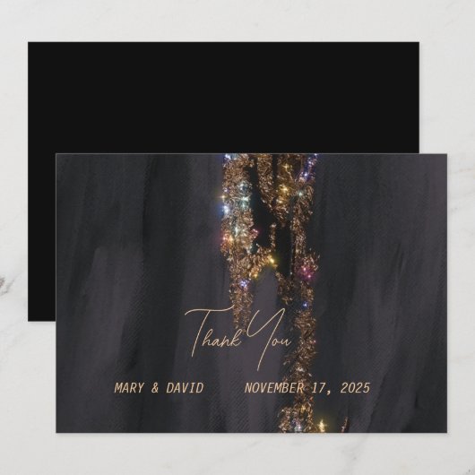 Dankeschön Karte (Vorne/Hinten)