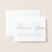 Dankeschön Karte (Vorderseite mit Umschlag)