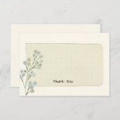 Dankeschön Karte (Vorne/Hinten)