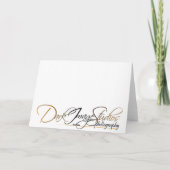 Dankeschön Karte (Rückseite)