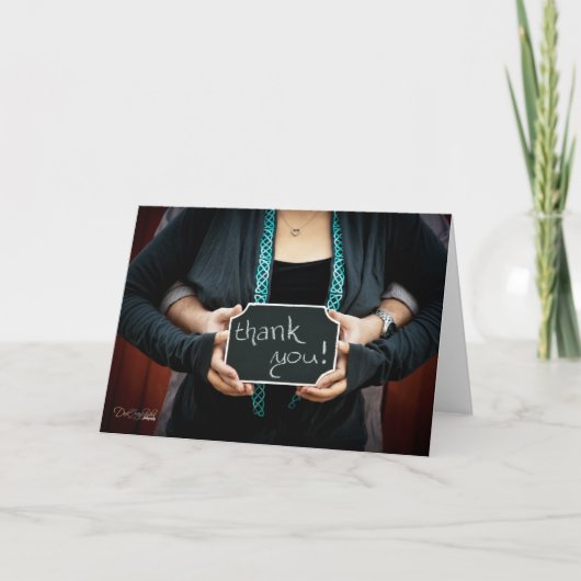 Dankeschön Karte (Vorderseite)